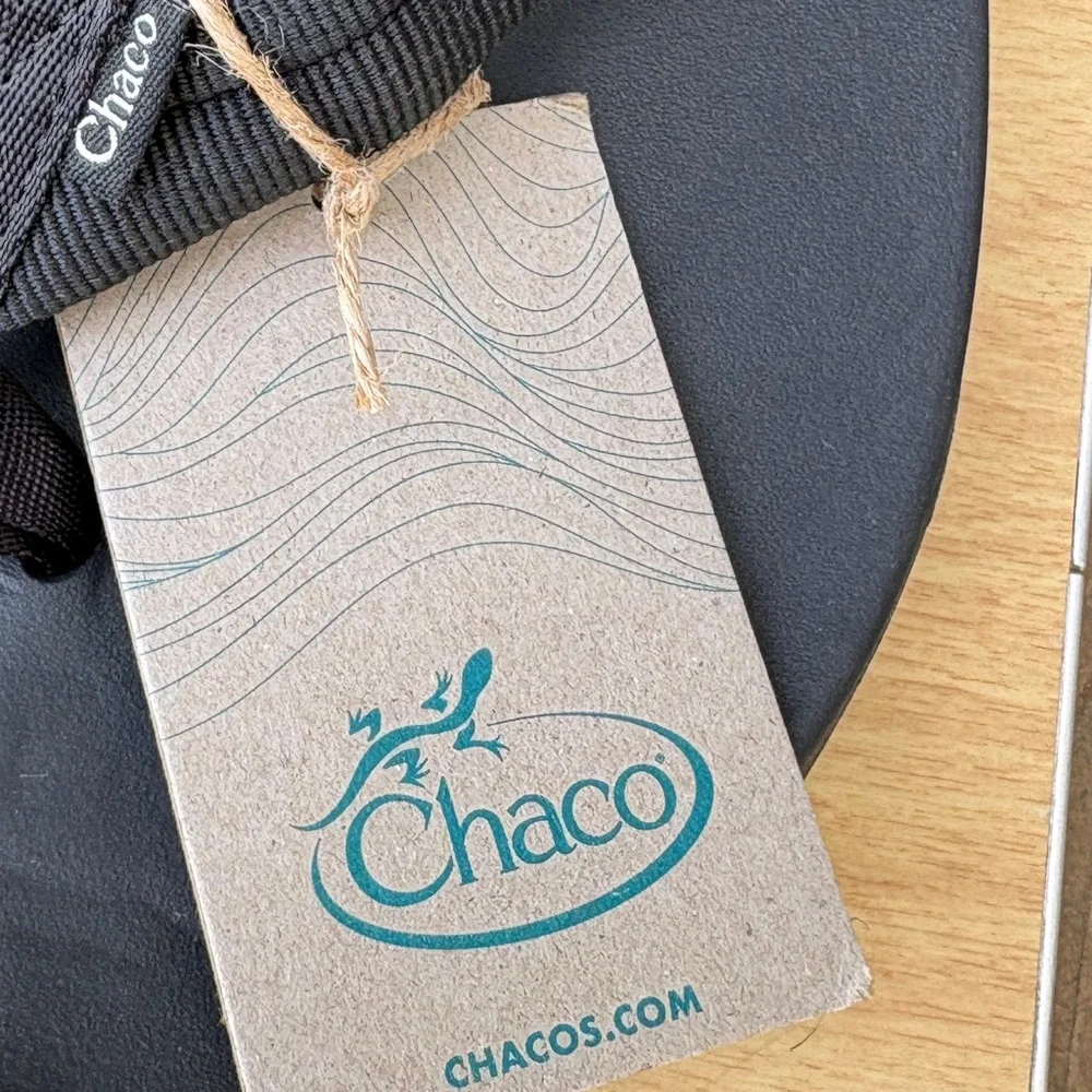 Chaco Men’s Chillos Flip Flops NWT In Tube Black Sz 10
